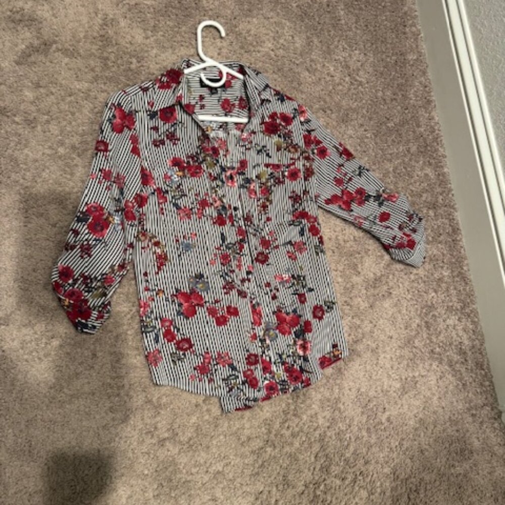 Christelle Button Down Blouse